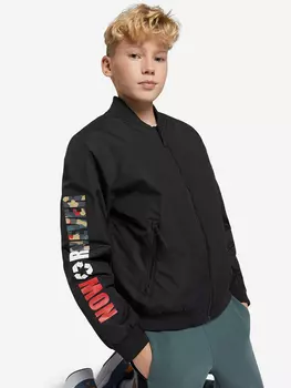 Куртка утепленная для мальчиков Demix, Черный, размер 140