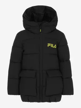 Пуховик для мальчиков FILA, Черный