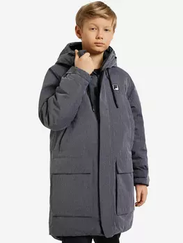 Куртка утепленная для мальчиков FILA, Серый, размер 146