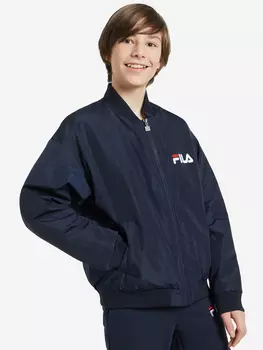 Куртка утепленная для мальчиков FILA, Синий, размер 176