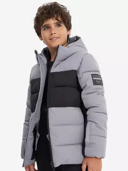 Пуховик для мальчиков Glissade, Серый