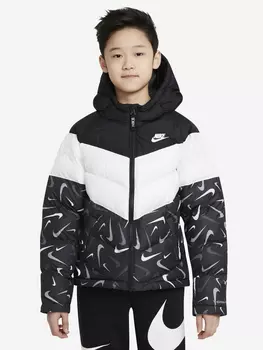 Куртка утепленная для мальчиков Nike Sportswear Therma-FIT, Черный, размер 137-147