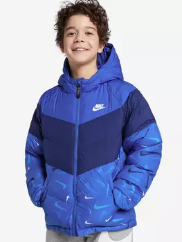 Куртка утепленная для мальчиков Nike Sportswear Therma-FIT, Синий, размер 158-170