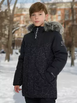 Куртка утепленная для мальчиков Northland, Черный