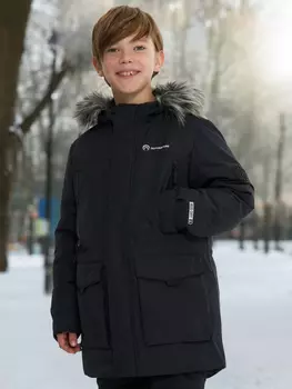 Пуховик для мальчиков Outventure, Черный