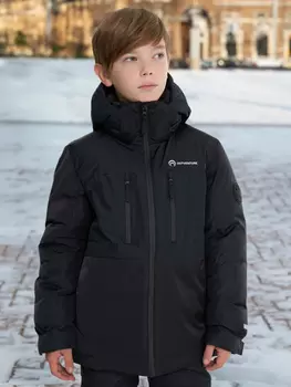 Пуховик для мальчиков Outventure, Черный