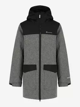 Куртка утепленная для мальчиков Outventure, Серый, размер 140