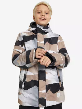 Куртка утепленная для мальчиков Termit, Бежевый, размер 158