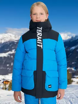 Пуховик для мальчиков Termit, Синий