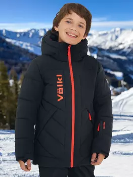Пуховик для мальчиков Volkl, Черный