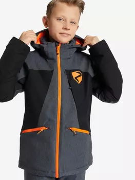 Куртка утепленная для мальчиков Ziener, Серый, размер 176