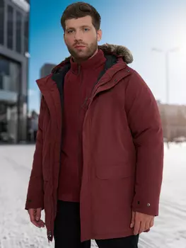 Куртка утепленная мужская Columbia Marquam Peak II Parka, Красный