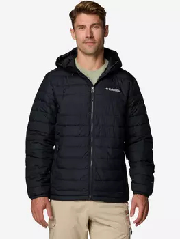 Куртка утепленная мужская Columbia Powder Lite II Hooded Jacket, Черный