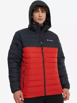 Пуховик мужской Columbia Powder Lite II Hooded Jacket, Красный