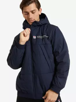 Куртка утепленная мужская FILA, Синий, размер 52-54