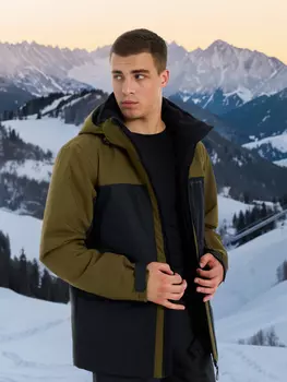 Куртка утепленная мужская Glissade, Черный