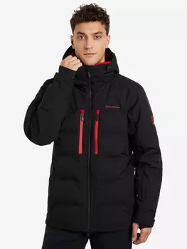 Куртка утепленная мужская Glissade, Черный, размер 52