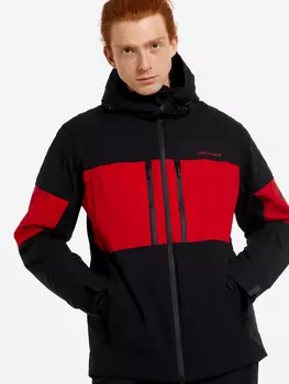 Куртка утепленная мужская Glissade, Черный, размер 56-58