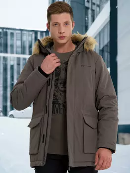 Куртка утепленная мужская Outventure, Коричневый