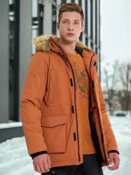 Куртка утепленная мужская Outventure, Оранжевый