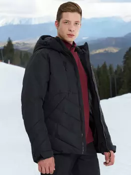 Пуховик мужской Volkl, Черный