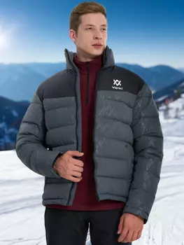 Пуховик мужской Volkl, Серый