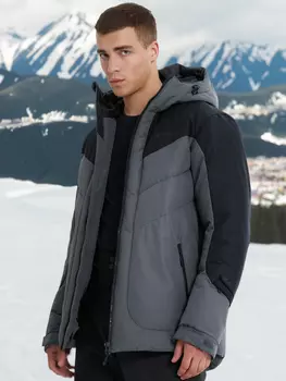 Пуховик мужской Volkl, Серый