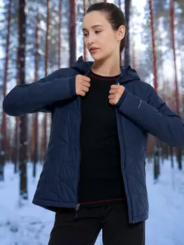 Куртка утепленная женская Columbia Heavenly Hooded Jacket, Синий