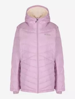 Куртка утепленная женская Columbia Joy Peak Hooded Jacket, Plus Size, Фиолетовый