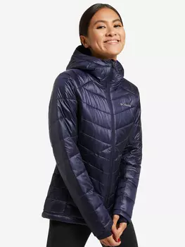 Куртка утепленная женская Columbia Joy Peak Hooded Jacket, Синий, размер 44