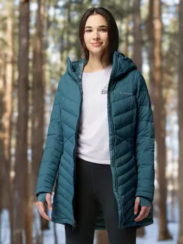 Куртка утепленная женская Columbia Joy Peak II Mid Jacket, Голубой