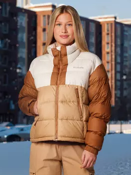 Куртка утепленная женская Columbia Pike Lake II Cropped Jacket, Бежевый