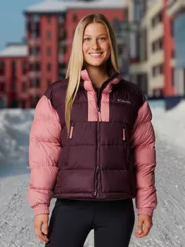 Куртка утепленная женская Columbia Pike Lake II Cropped Jacket, Коричневый