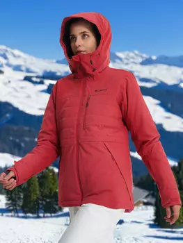 Пуховик женский Columbia Powdered Peak, Розовый
