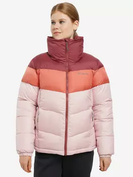 Куртка утепленная женская Columbia Puffect Color Blocked Jacket, Розовый