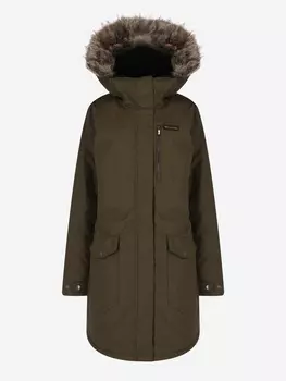 Куртка утепленная женская Columbia Suttle Mountain Long Insulated Jacket, Зеленый