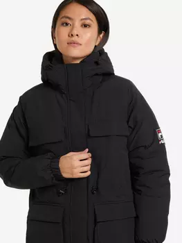 Куртка утепленная женская FILA, Черный, размер 58-60