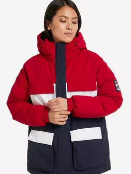 Куртка утепленная женская FILA, Красный, размер 58-60
