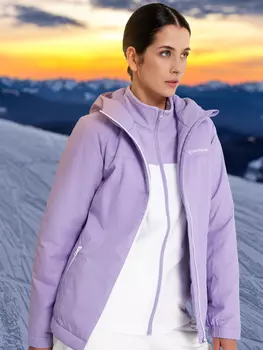 Куртка утепленная женская Glissade, Фиолетовый