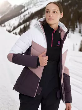 Пуховик женский Glissade, Мультицвет