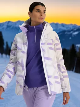 Куртка утепленная женская Glissade, Мультицвет