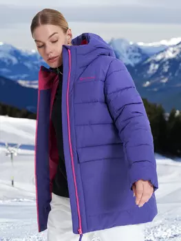 Пуховик женский Glissade, Синий