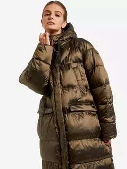 Куртка утепленная женская Luhta Hevossaari, Зеленый, размер 54