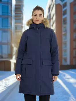 Пуховик женский Outventure, Синий