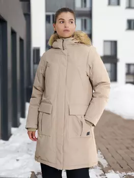 Пуховик женский Outventure, Желтый