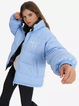 Пуховик двусторонний женский Termit, Голубой