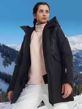 Пуховик женский Volkl, Черный