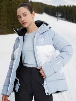 Пуховик женский Volkl, Голубой