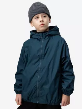 Куртка - ветровка на флисе bodo, Синий