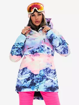 Куртка женская Alpha Endless мембранная зимняя, Мультицвет